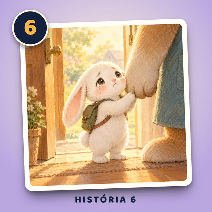 Capa da História 6: Não Vás, Mãe!